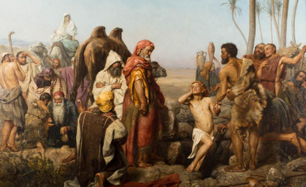 Zygmunt Sokołowski - Józef sprzedany przez braci, 1883 r.
