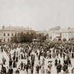 Rynek w Kielcach. 1908 rok