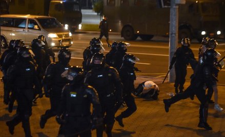 Polskie naboje hukowe przeciwko demonstrantom
