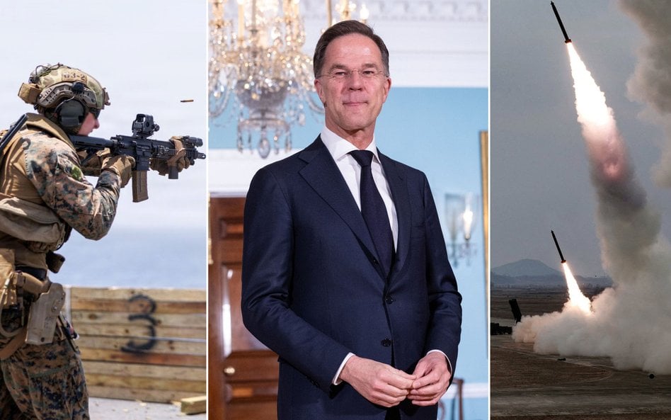 Mark Rutte rozmawiał z Donaldem Trumpem, USA mają rozważać przenoszenie żołnierzy na wschód Europy