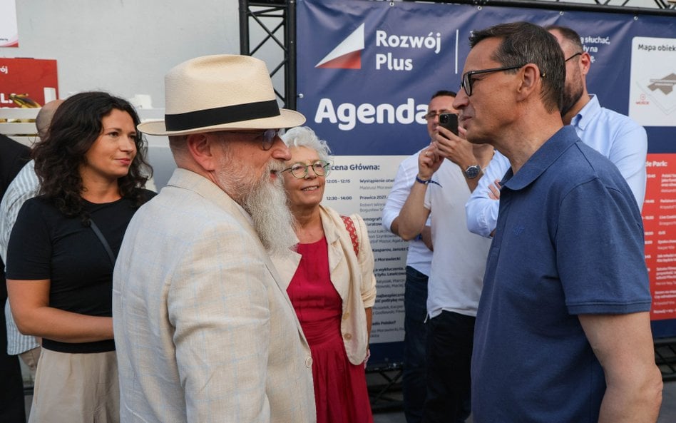 Jan Rokita i Mateusz Morawiecki