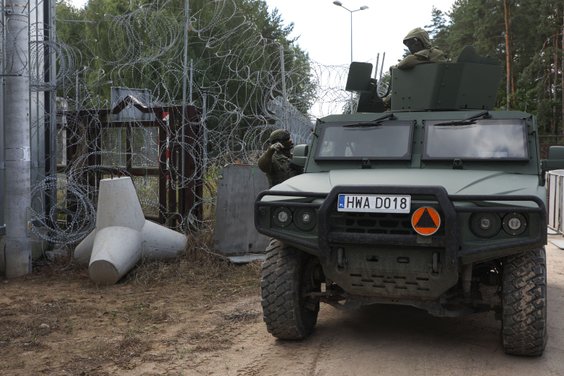 Granica polsko-białoruska, powiat hajnowski (fot. ilustracyjna)