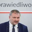 Minister sprawiedliwości, prokurator generalny Waldemar Żurek podczas konferencji prasowej