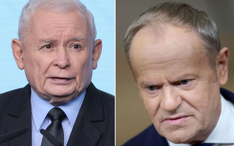 Jarosław Kaczyński i Donald Tusk