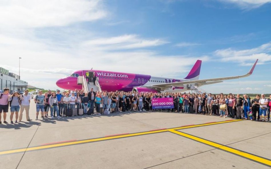 Wizz Air świętuje przewiezienie 200 milionów pasażerów