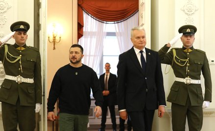 Wołodymyr Zełenski w państwach bałtyckich