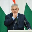 Premier Węgier Viktor Orbán podczas wspólnej konferencji prasowej z Władimirem Putinem w Moskwie.