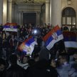 Zwolennicy Listy Studenckiej świętują wygranie wyborów parlamentarnych w Serbii
