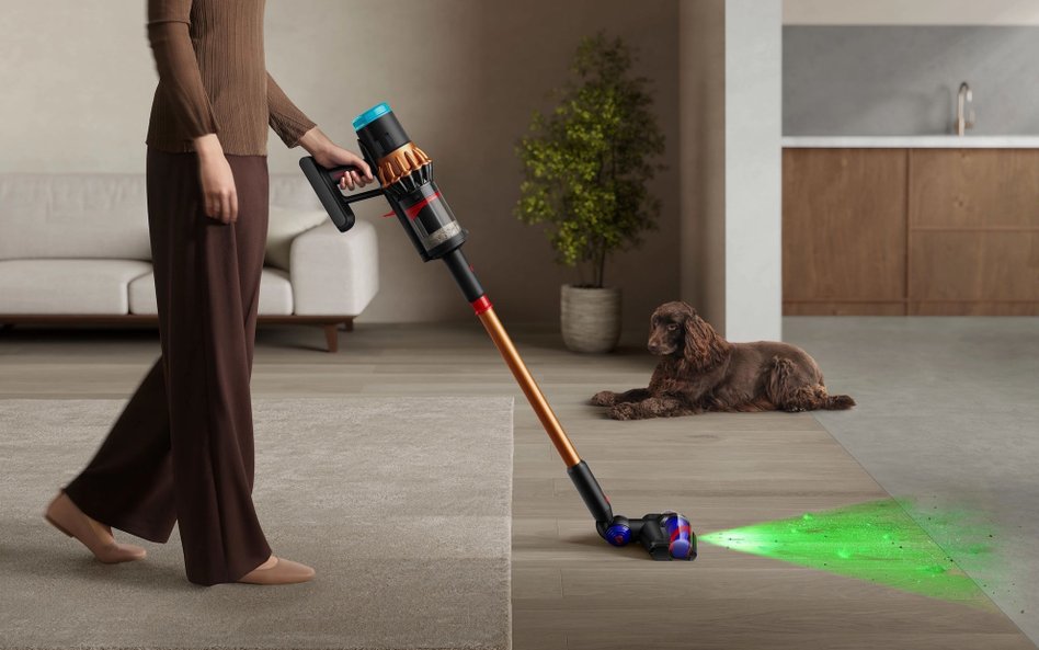 Hyperdymium™ 900 W, silnik odkurzacza Dyson V16 Piston Animal Submarine™, generuje moc ssania o 50 p