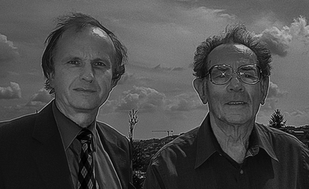 Grzegorz  W. Kołodko  i János Kornai, Budapeszt 2015 r.