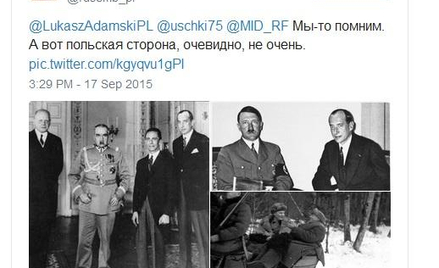 Twitt Ambasady Rosji