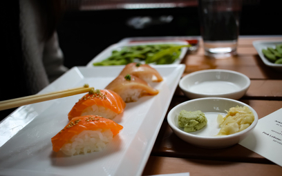 Wasabi to nieodłączny dodatek do sushi.