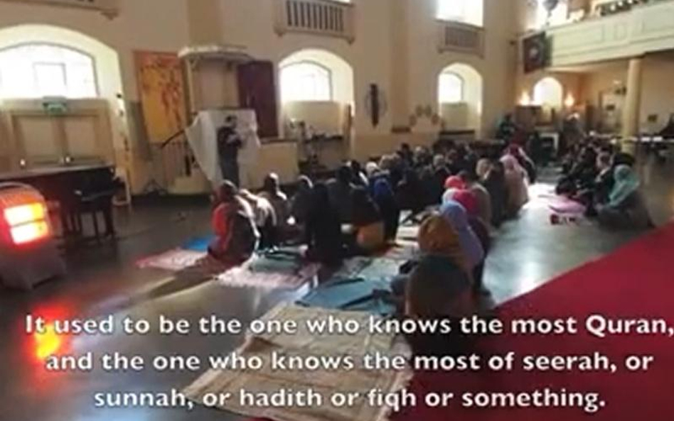 Islamskie modły w kościele St. John's