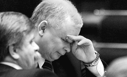 Pojawiające się czasem w PiS deklaracje wiary w zwycięstwo są tylko rytuałem. Na zdjęciu Jarosław Ka