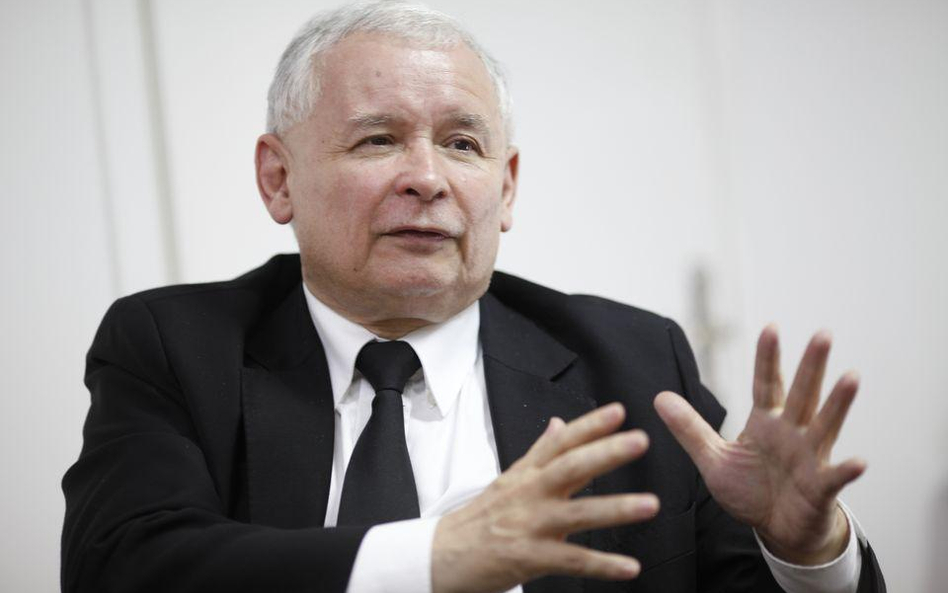 Prezes PiS Jarosław Kaczyński