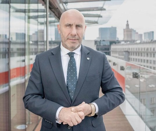 Adam Leszkiewicz, ex presidente del Grupa Azoty, dirige da maggio il Gruppo polacco degli armamenti. Materiali per la stampa (2)