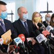 Szymon Hołownia (z lewej) liczy na to, że poseł Paweł Zalewski znacząco wzmocni klub Polska 2050