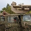 Ukraińscy żołnierze z 1030. Pułku Rakietowo-Artyleryjskiego Obrony Powietrznej „Aquila”