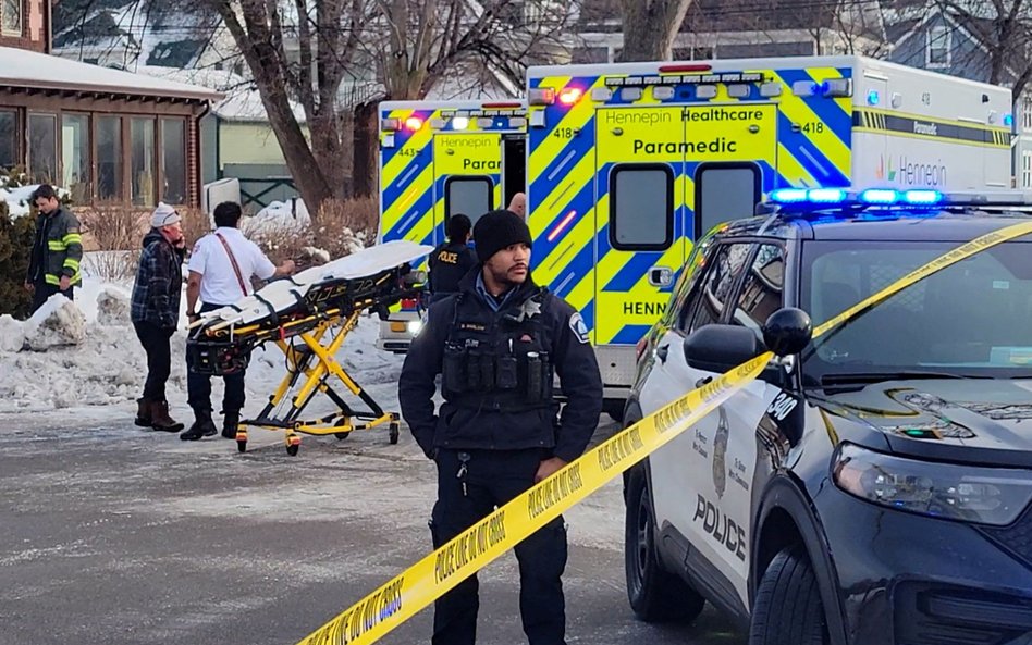 Miejsce tragedii w Minneapolis