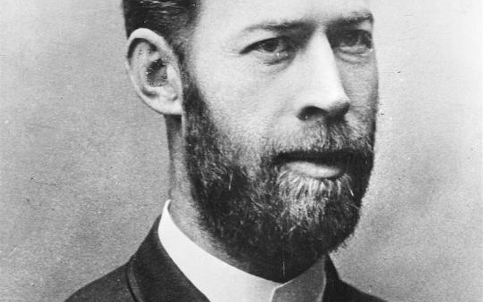 Heinrich Hertz (1857–1894), niemiecki fizyk, odkrywca fal elektromagnetycznych