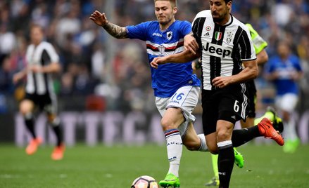 Karol Linetty (z lewej) jest coraz ważniejszy dla Sampdorii i reprezentacji