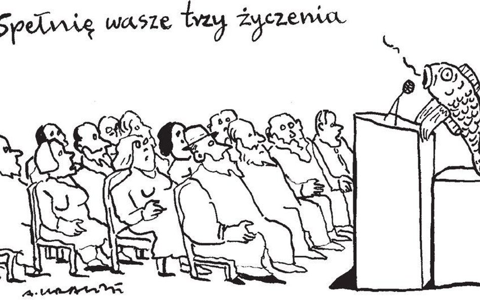 Komentarz rysunkowy. Trzy życzenia