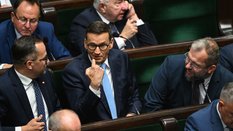 Mateusz Morawiecki w sejmowych ławach