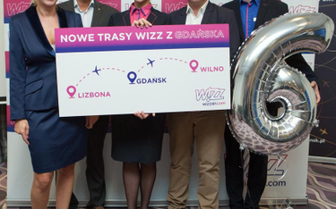 Wizz Air z Gdańska ruszy zimą do Wilna i Lizbony