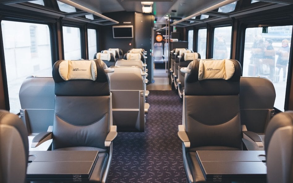 Wagony Leo Express w klasie Economy Plus