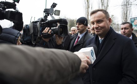 Prezydent Andrzej Duda zapewnia, że będzie stał na straży wolności słowa i swobody prowadzenia dział