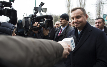 Prezydent Andrzej Duda zapewnia, że będzie stał na straży wolności słowa i swobody prowadzenia dział