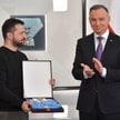 Wołodymyr Zełenski odbiera Order Orła Białego
