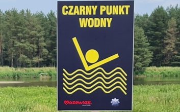 Znak „Czarny punkt wodny” to czasem ostatnia przestroga przed uniknięciem tragedii