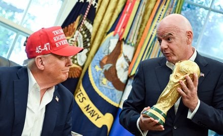 Gianni Infantino i Donald Trump