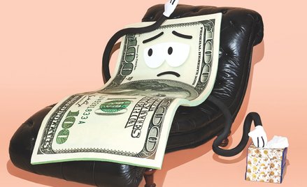 Dramat, jest bogaty. Nie umie z tym żyć.