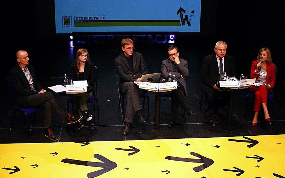 Konferencja prasowa katowickiego festiwalu sztuki reżyserskiej Interpretacje; fot. Marcin Musialik I