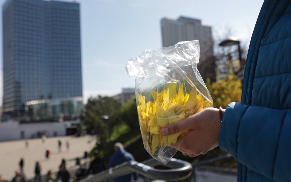 Akcja społeczno-edukacyjna "Żonkile" w Warszawie