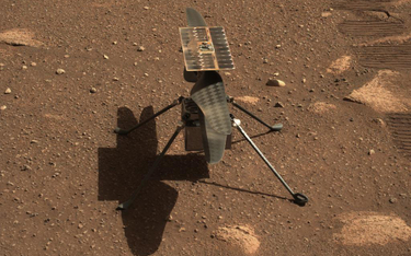 Pierwszy lot śmigłowca w atmosferze Marsa