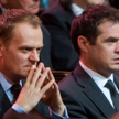 Premier Donald Tusk ze Sławomirem Nowakiem, szefem Gabinetu