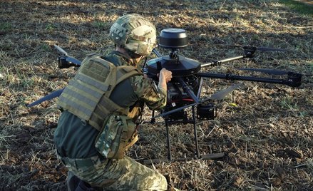 Ukraiński operator drona