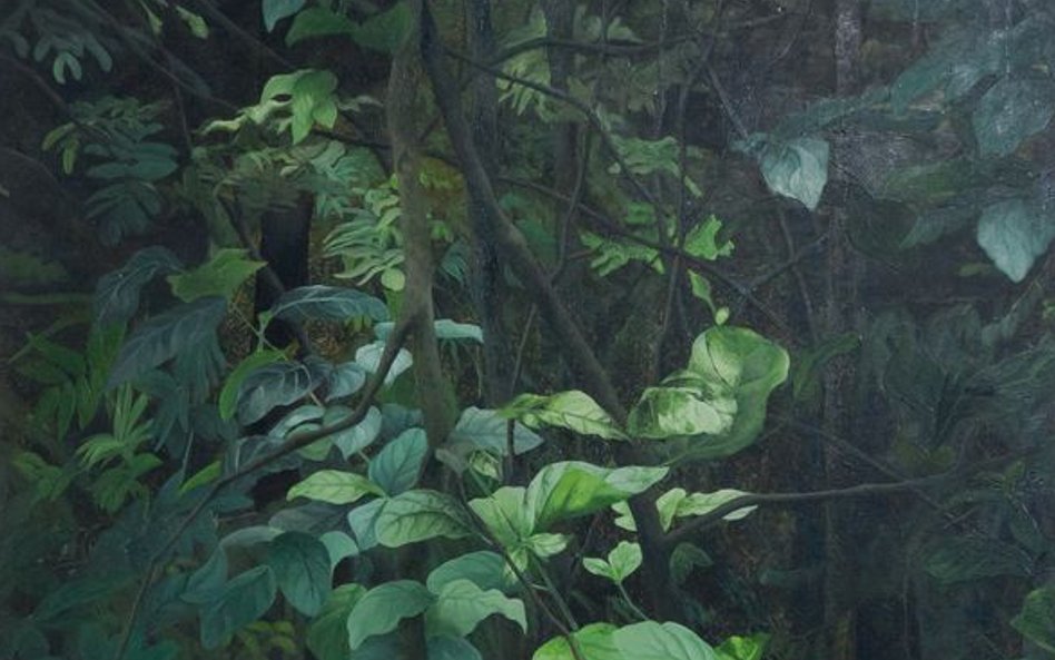 Natalia Rybka, „Inherencja”, olej na płótnie, 2016