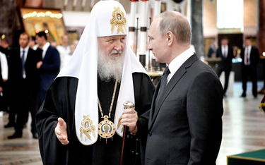 Patriarcha Cyryl i prezydent Putin zachowują pozory dobrej współpracy