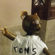Łódź: "Konstytucja" na pomniku Misia Uszatka. Reakcja policji