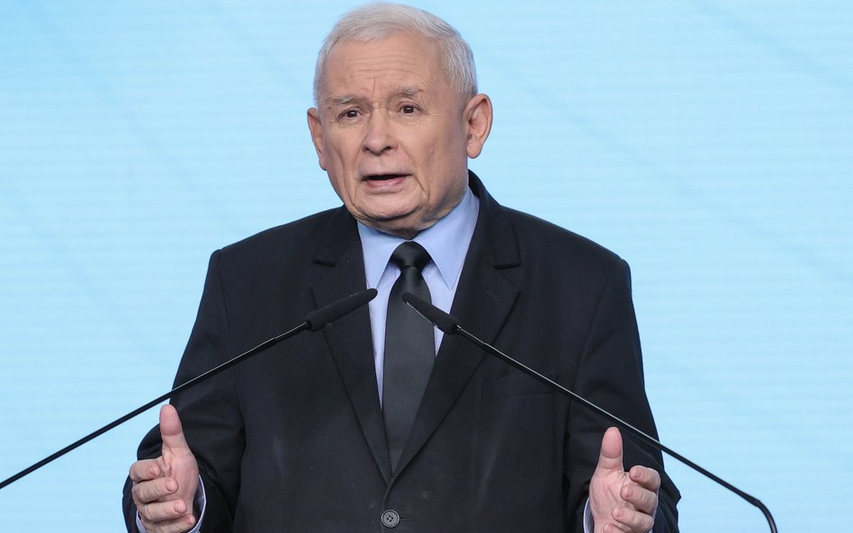 Prezes Prawa i Sprawiedliwości Jarosław Kaczyński