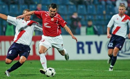 Paweł Brożek w meczu z Piastem strzelił siódmego gola w sezonie