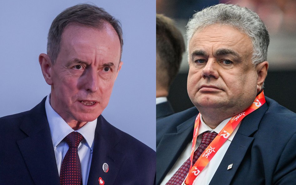 od lewej: Tomasz Grodzki, Tomasz Sakiewicz