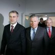 Grzegorz Napieralski, Aleksander Kwaśniewski i Leszek Miller