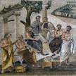 Akademia Platona - mozajka odkryta w pobliskich Pompejach
