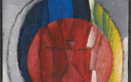 L’oiseau soleil (Słoneczny ptak), 1955, olej na płótnie