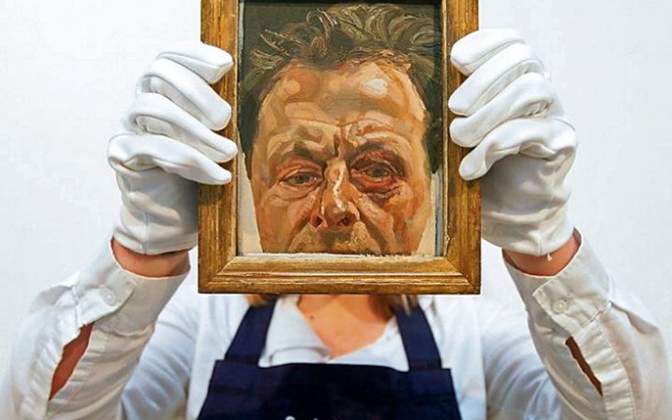 Lucian Freud „Autoportret z podbitym okiem” sprzedano za 4,4 mln dol.